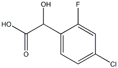 4-CHLORO-2-FLUOROMANDELIC ACID Structure