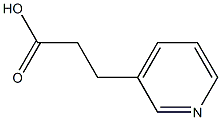 3-(pyridin-3-yl)propanoic acid 结构式