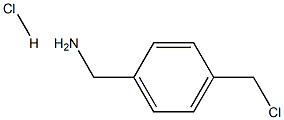 4-CHLOROMETHYLBENZYLAMINE Hydrochloride,,结构式