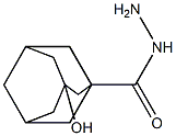 3-HYDROXYADAMANTANE-1-CARBOXHYDRAZIDE 结构式