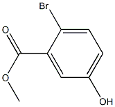 METHYL 2-BROMO-5-HYDROXYBENZOATE Structure