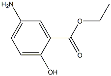 5-AMINO-2-HYDROXYBENZOIC ACID ETHYL ESTER Structure