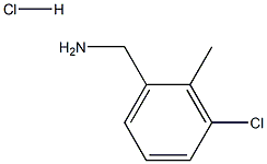 3-CHLORO-2-METHYLBENZYLAMINE Hydrochloride Structure