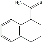 1,2,3,4-TETRAHYDRONAPHTHALENE-1-CARBOTHIOAMIDE 化学構造式