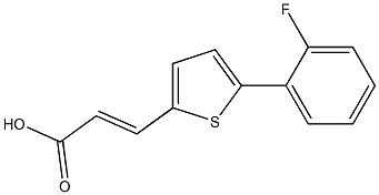 3-[5-(2-FLUOROPHENYL)THIEN-2-YL]ACRYLIC ACID|