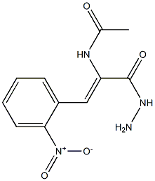 N-[1-(HYDRAZINOCARBONYL)-2-(2-NITROPHENYL)VINYL]ACETAMIDE