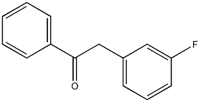 2-(3-FLUOROPHENYL)ACETOPHENONE 97% Structure