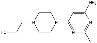 2-[4-(6-AMINO-2-METHYLPYRIMIDIN-4-YL)PIPERAZIN-1-YL]ETHANOL, 95+%|