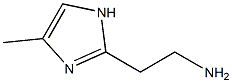 2-(4-METHYL-1H-IMIDAZOL-2-YL)ETHANAMINE,,结构式