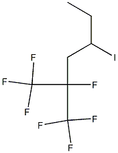 1,1,1,2-TETRAFLUORO-4-IODO-2-TRIFLUOROMETHYLHEXANE 97% Structure