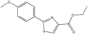  2-(4-METHOXYPHENYL)THIAZOLE-4-CARBOXYLIC ACID ETHYL ESTER, 95+%