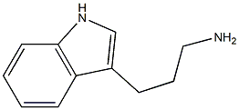 (1H-INDOL-3-YL)-1-PROPANAMINE, 95+% Structure
