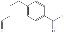 4-(4-CARBOMETHOXYPHENYL)BUTANAL Structure