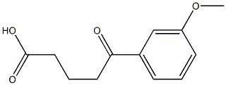 5-(3-METHOXYPHENYL)-5-OXOVALERIC ACID 95% Structure