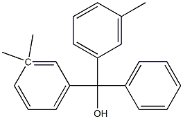 3,3''-DIMETHYL-3''-METHYLTRITYL ALCOHOL 95% 化学構造式
