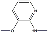 3-METHOXY-2-(METHYLAMINO)PYRIDINE Struktur