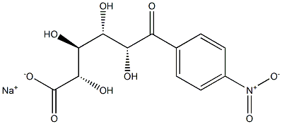 4-NITROPHENYL--D-GLUCURONIC ACID: SODIUM SALT,,结构式