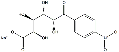 4-NITROPHENYL--D-GLUCURONIC ACID: SODIUM SALT Structure