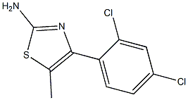  4-(2,4-DICHLOROPHENYL)-5-METHYL-1,3-THIAZOL-2-AMINE