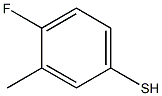 4-FLUORO-3-METHYLTHIOPHENOL 97% Struktur