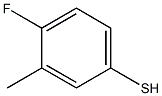 4-FLUORO-3-METHYLTHIOPHENOL 97%,,结构式