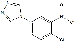 1-(4-CHLORO-3-NITROPHENYL)-1H-TETRAZOLE Structure