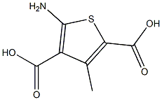 5-AMINO-3-METHYL-THIOPHENE-2,4-DICARBOXYLIC ACID 90%|