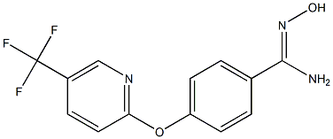  4-(5-TRIFLUOROMETHYL-2-PYRIDYLOXY)BENZAMIDOXIME