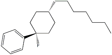 1-FLUORO-4-TRANS-HEPTYLCYCLOHEXYLBENZENE