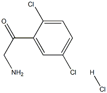 2-AMINO-1-(2,5-DICHLORO-PHENYL)-ETHANONELHYDROCHLORIDE Structure