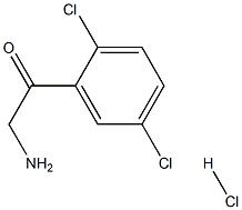 2-AMINO-1-(2,5-DICHLORO-PHENYL)-ETHANONELHYDROCHLORIDE Struktur