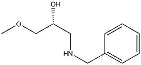 (R )-1-Benzylamino-3-methoxy-propan-2-ol,,结构式