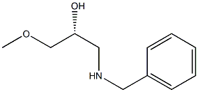 (R )-1-Benzylamino-3-methoxy-propan-2-ol Structure