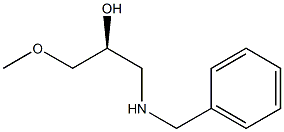 (S)-1-Benzylamino-3-methoxy-propan-2-ol Structure