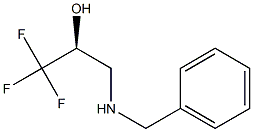 (S)-3-Benzylamino-1,1,1-trifluoro-propan-2-ol,,结构式