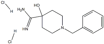 1-Benzyl-4-hydroxy-piperidine-4-carboxamidine 2HCl