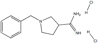 1-Benzyl-pyrrolidine-3-carboxamidine 2HCl