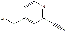 4-BROMOMETHYL-2-CYANO-PYRIDINE 化学構造式