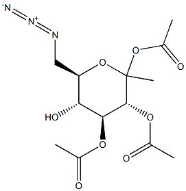 GLUCOPYRANOSIDE, METHYL 6-AZIDO-6-DEOXY-, TRIACETATE