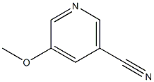 5-METHOXYNICOTINONITRILE 化学構造式