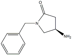 (R)-1-BENZYL-4-AMINO-2-PYRROLIDINONE Structure