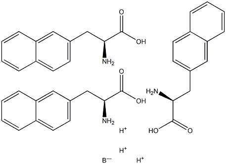 3-(2-Naphthyl)-L-alanine Hydroloride Structure