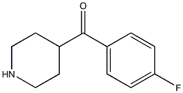 4-(4-FLUORBENZOYL)PIPERIDINE Struktur