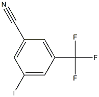 3-TRIFLUOROMETHYL-5-IODOBENZONITRILE 化学構造式