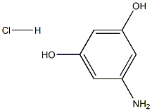 5-AMINOBENZENE-1,3-DIOL HYDROCHORIDE,,结构式