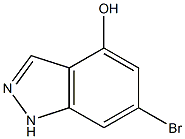 6-BROMO-4-HYDROXYINDAZOLE Structure