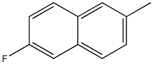 6-FLUORO-2-METHYLNAPTHALENE,,结构式