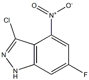 6-FLUORO-3-CHLORO-4-NITROINDAZOLE