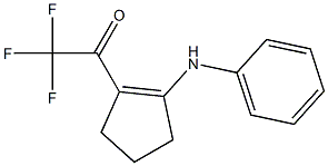  2,2,2-TRIFLUORO-1-(2-(PHENYLAMINO)-1-CYCLOPENTEN-1-YL)-1-ETHANONE