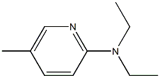 2-(DIETHYLAMINO)-5-METHYLPYRIDINE 化学構造式